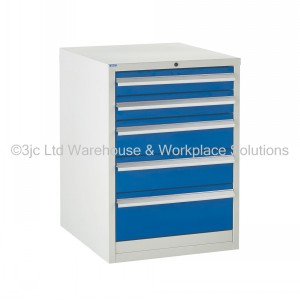 Euroslide Storage Cabinet 5 Drawer 825mm Type 2